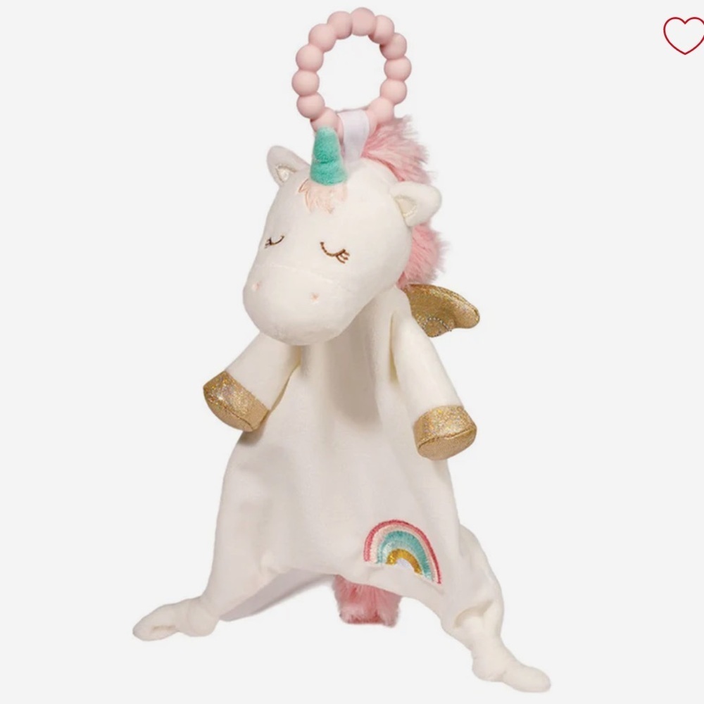 Douglas Doudou Teether Unicorn Émilie